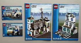 LEGO City: Police Headquarters (7744) Complete, w/ Box, Manual & Minifigs