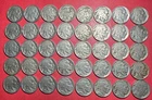 1900s US Buffalo Nickels Collection of 40 FULL DATE Buffalo Coins! X819