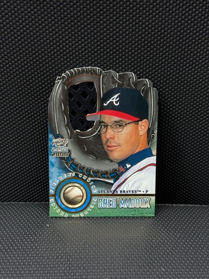 #ad #ad 2000 Paramount Greg Maddux Fielder#x27;s Choice Glove Die Cut #8 Braves $15.00