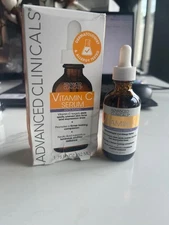 Advanced Clinicals Vitamin C Serum Brightening/ Anti Aging 1.75 fl. oz/52 ml NIB