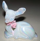 Fenton Iridescent Glass Deer