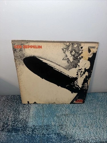 Led Zeppelin 1969 SD 8216 Atlantic, Stereo, Vintage, Terre Haute Press