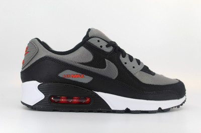 Nike Air Max 90 Sneaker UK 6,5 Black Pewter Picante Red FD0664-001
