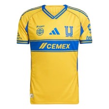 New ADIDAS Authentic Player Version Tigres UANL Home Jersey 25/26 Size M Liga MX