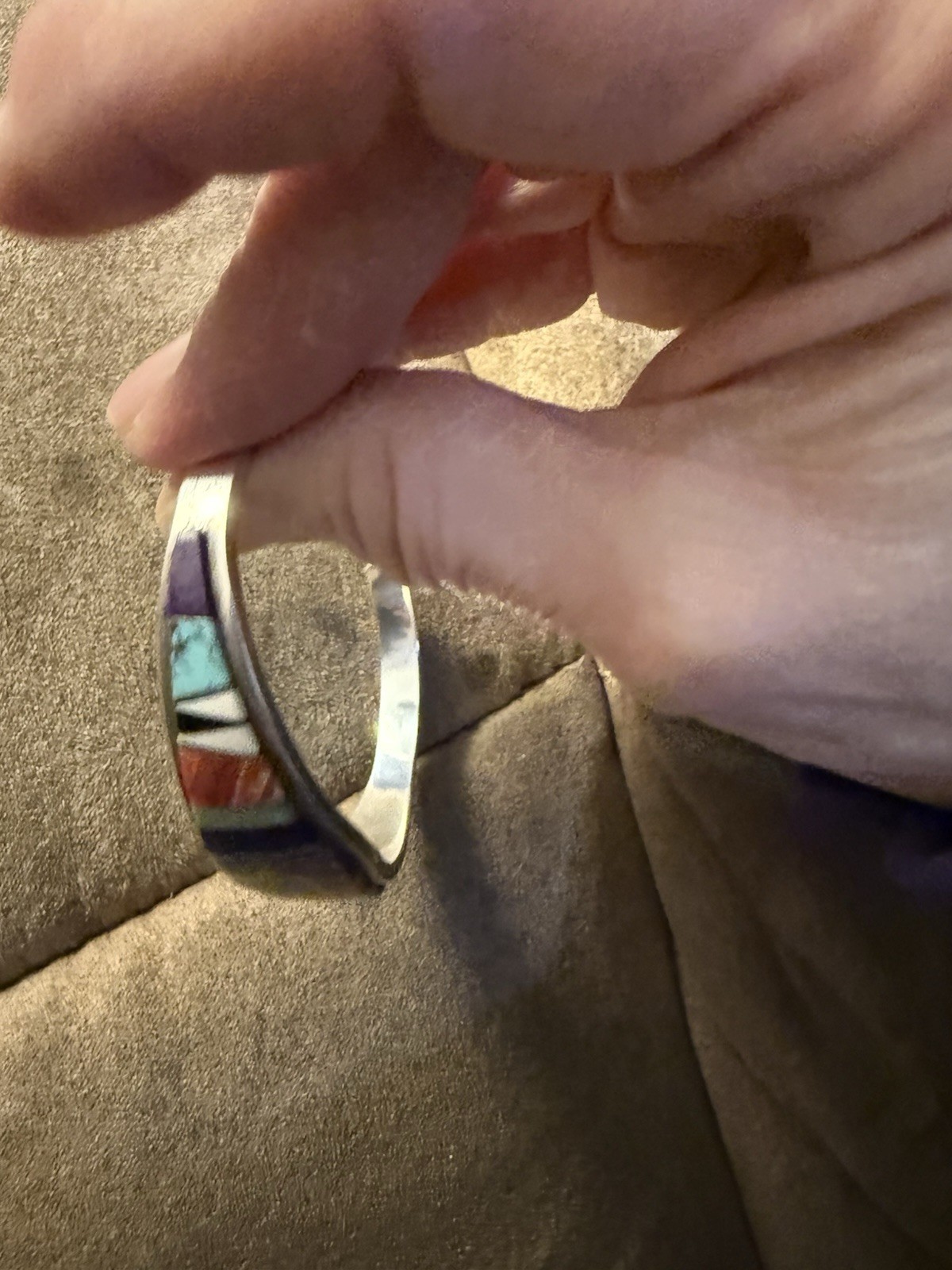 Multicolor Native American Bracelet. - image 6