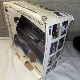 Sega Saturn Console Bundle USA Lot: OWM Controller, Wires, Tested