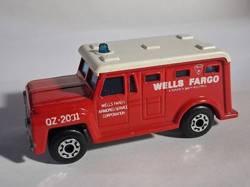 Vintage 1978 Matchbox Wells Fargo Armored Truck Lesney Superfast No. 69. Mint