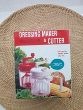 Retro Salad Dressing Maker and Chopper