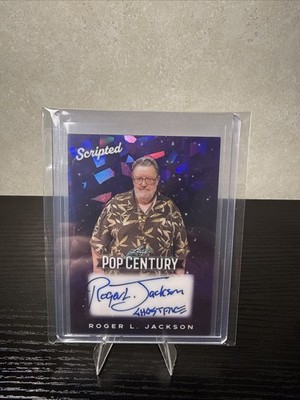 2026 Leaf Pop Century - Roger L. Jackson  GHOSTFACE  Inscribed AUTO 6/7