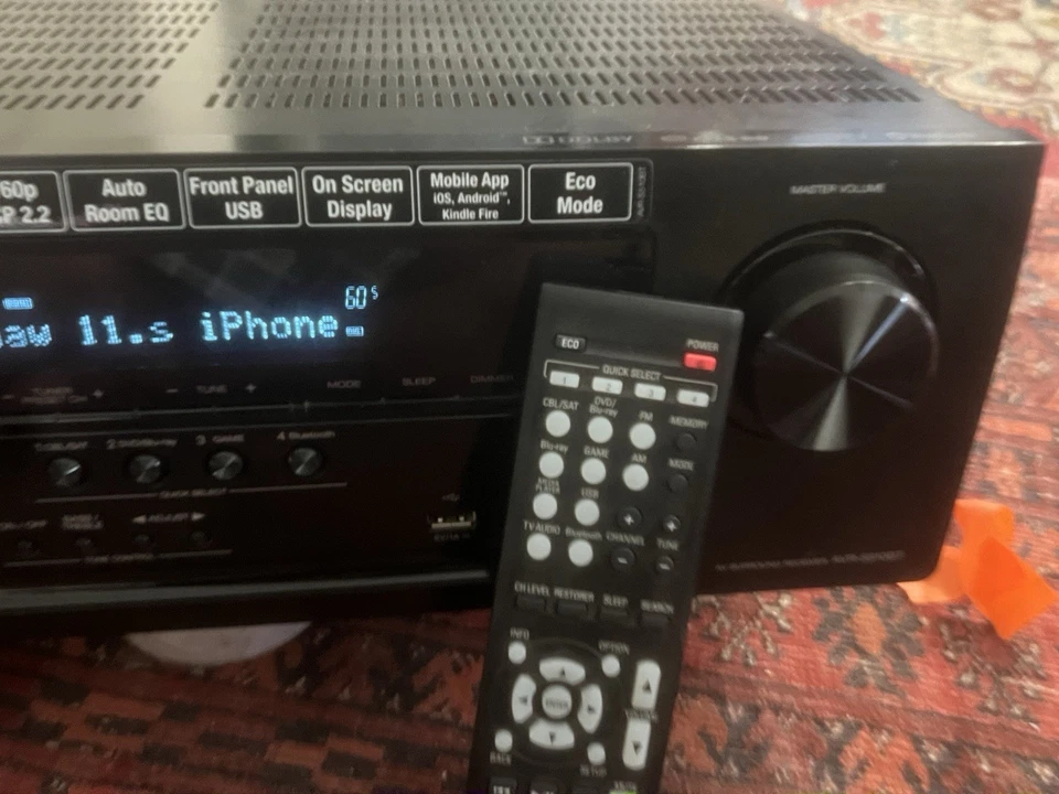 Denon AVR-S510BT Receiver - Bluetooth 5.2 Channel Full 4K Ultra HD AV  USB 140w - Image 2 of 4