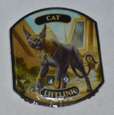 Cat Eternal Relic Token Life Counter Magic Ultra Pro Pack Fresh Ships Free!!
