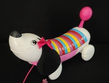 LeapFrog Alphapup Pink Pull Along Educational Learning Alphabet NICE