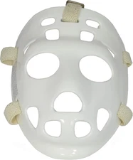 Mylec Pro Goalie Mask, High-Impact Plastic, Hockey Helmet Ventilation Holes & Ad