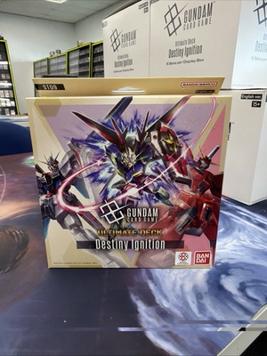 #ad #ad ENGLISH Gundam Destiny Ignition Ultimate Deck 01 ST09 IN HAND $65.00