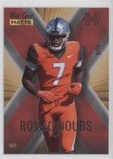 2022 Wild Card MATTE X-Plode Gold - Red X 9/10 Romeo Doubs Rookie RC 15r3. rookie card picture