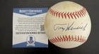 Tommy Henrich New York Yankees Signed Rawlings Baseball (Beckett Hologram COA)