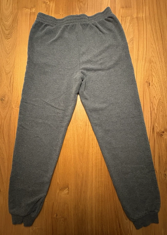 Champion Gray Fleece Jogger Sweatpants Youth Boys XL – White Logo – GUC - Image 2 of 4