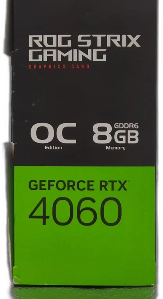 Asus Rog Strix Geforce Rtx™ 4060 Oc Edition Gaming Graphics Card (pcie 4.0, 8gb - Image 3 of 4