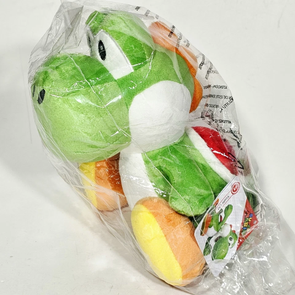 2017 Official Nintendo Super Mario 8" Plushtoy YOSHI 20cm Plüschtier Dinosaurier - Bild 1 von 1