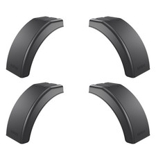 2 x Zweiteiliger Kotfl&uuml;gel, 220mm breit, aus Kunststoff f&uuml;r PKW Anh&auml;nger