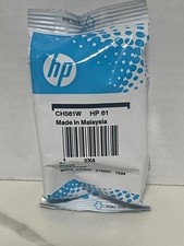 HP 61 Black Ink Cartridge CH561W Genuine OEM New Sealed in Foil No Box