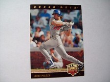 *READ* Mike Piazza ROOKIE Los Angeles Dodgers LA 1993 UPPER DECK #2 BASEBALL HOF
