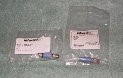 New Interlink BT RSC 2 RKC 57 DeviceNet Tee & RSE 57 TR2 Terminator Turck