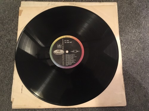 RARE UNLISTED OZ 1960s RICK GRIFFIN COVER ART MY SON THE SURF NUT MONO LP EX - Picture 4 of 12