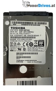Toshiba - MQ01ABF050 - 500 GB - SATA - Pcb : G003235C*