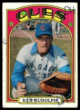 1972 Topps #271 Ken Rudolph See Scan