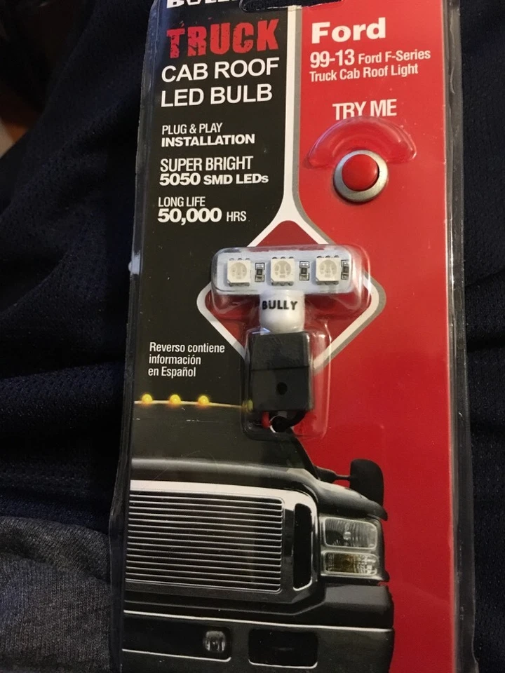 Dome Light Bulb- Led Pilot Bully ILT-194A-6 long life 50,000 hours Cab Roof Ligh — 第 2/4 张图片