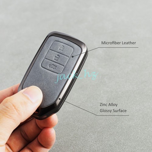 Llavero de cuero metálico para coche para Honda 2 3 4 5 6 botones - Imagen 4 de 17