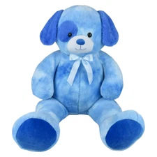 RI One Jumbo 42" Soft, Stuffed Blue Dog Plush