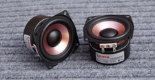 1pair 2.5" Inch Full Range Audio HiFi Speaker Stereo Woofer Loudspeake 4 /8 