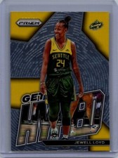 2023 Panini Prizm WNBA #1 Jewell Loyd Get Hyped
