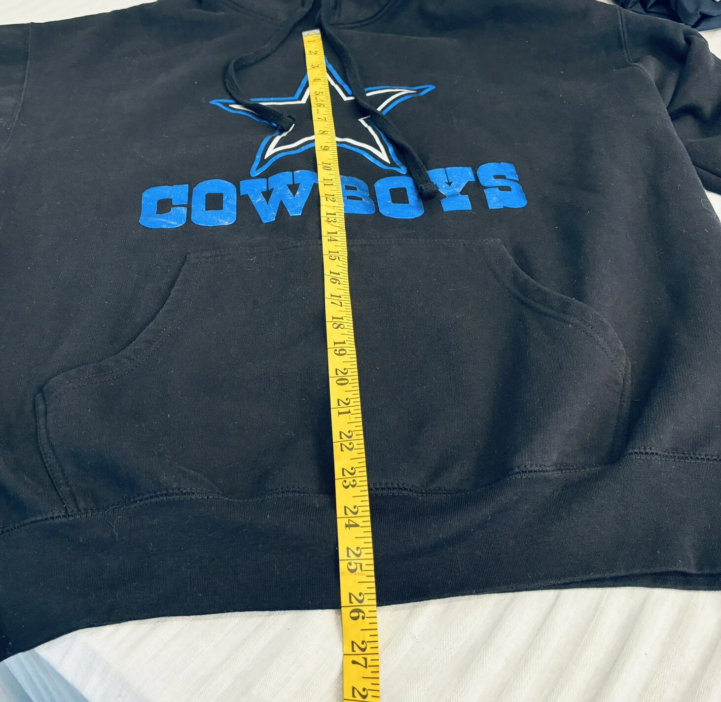 Dallas Cowboys Black Hoodie Mens Size 3X