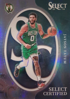 nbaカード Jayson Tatum SSP RC select silver 2023-24 Panini Select - Select Certified Silver Prizm #6 Jayson