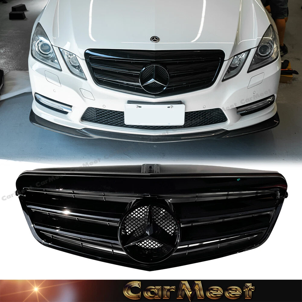 For BENZ 10-13 W212 E-Sedan 4DR Tuning Front Frame Grille Full