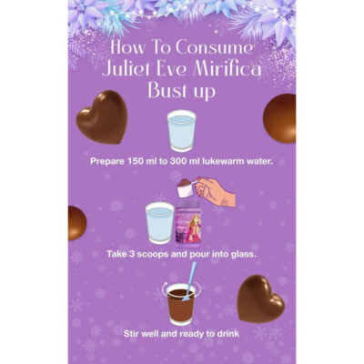 Combo Suppléments Seins De Juliet - À Base De Pueraria Mirifica - Pour Femmes - Effet Fermeté/Volume