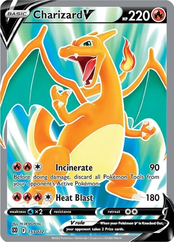 Charizard V 153/172 Swsh09: Brilliant Stars