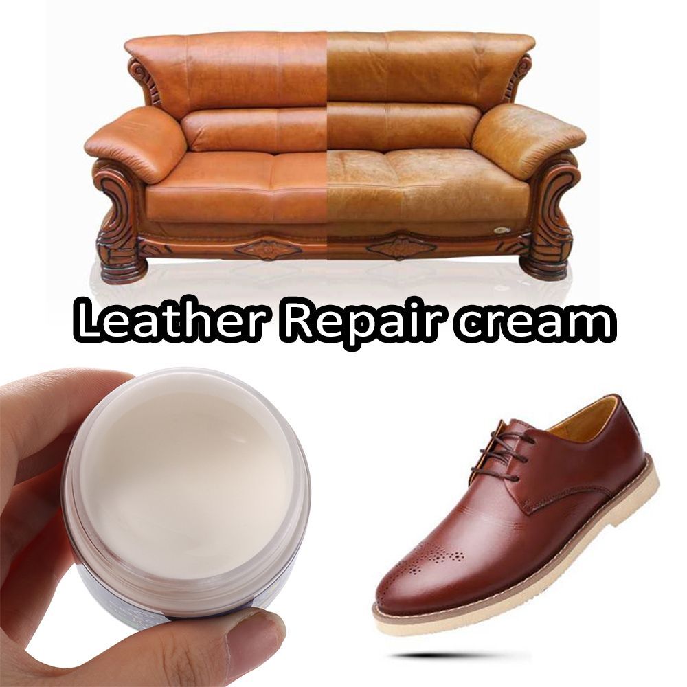 Worn Car Seat Sofa Dye Colour Restorer Leather Repair Cream Renew Color