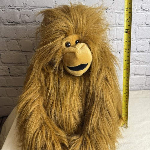 Vintage People Pals sitzender ORANG-UTAN Affe Affe pelzig Plüschtier Stofftier 1992 - Bild 5 von 9