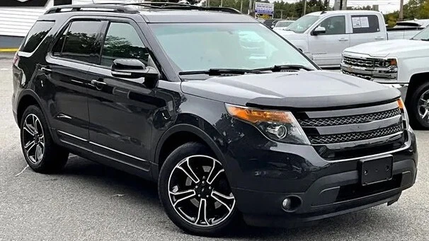 Barra transversal de 2 piezas para portaequipajes de techo Ford Explorer 2011-2015 Foto 2 de 2