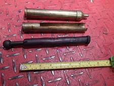 VINTAGE NESTHILL TOOLKIT GREASE GUN COMPATIBLE ROLLS ROYCE ETC BRASS