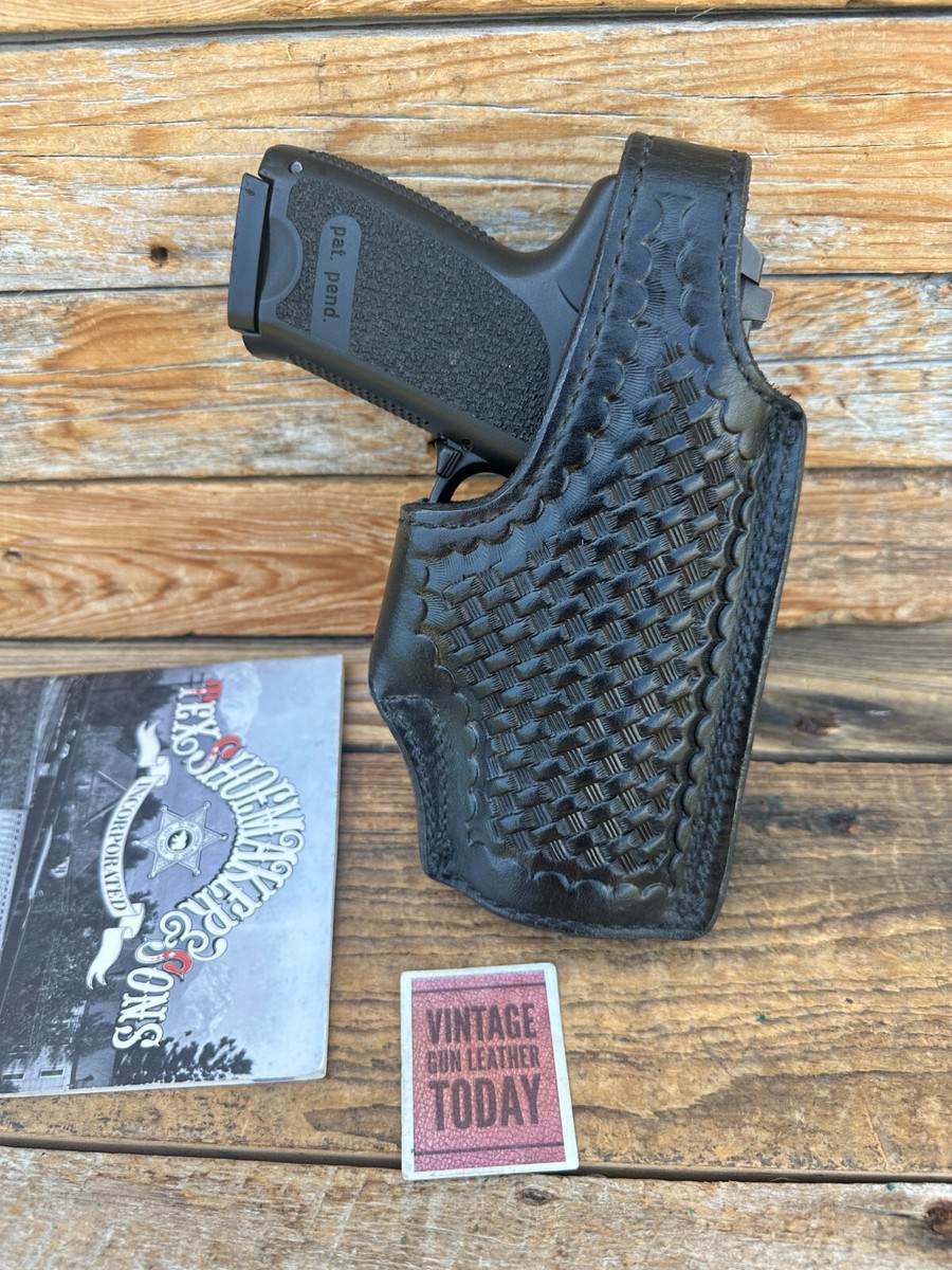 TEX SHOEMAKER ショットシェルポウチ Vintage Tex Shoemaker Holster & Double Ammo Pouch
