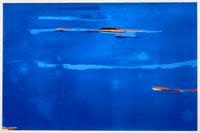 HELEN FRANKENTHALER RARE 2002 X-LRG FINE ART SILKSCREEN PRINT