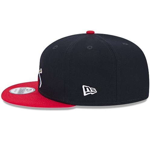 New Era St. Louis Cardinals Snapback Hat MLB Navy Red 2 tone Alternate 2 Cap - Picture 5 of 8