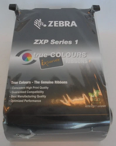 ZEBRA Technologies ZXP Series 1 Ribbon 800011-140 YMCKO