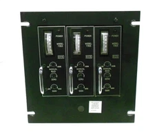ECS POWER CONTROLLER MODEL 7353, AXIAL FAN, ENCASEMENT RACK W/ 3 BAYS
