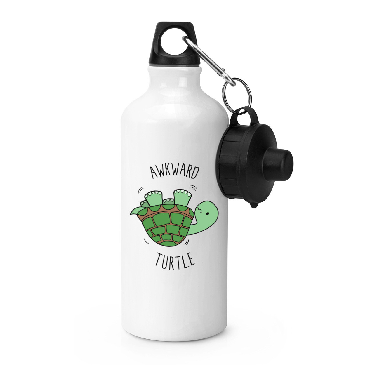 Awkward Turtle Sports Drinks Water Bottle - Tortoise Funny